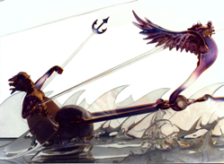 "Neptunes Chariot" close up detail. 